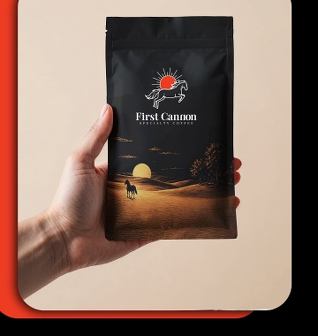 First Cannon Roastery Specialty Bag in Hand