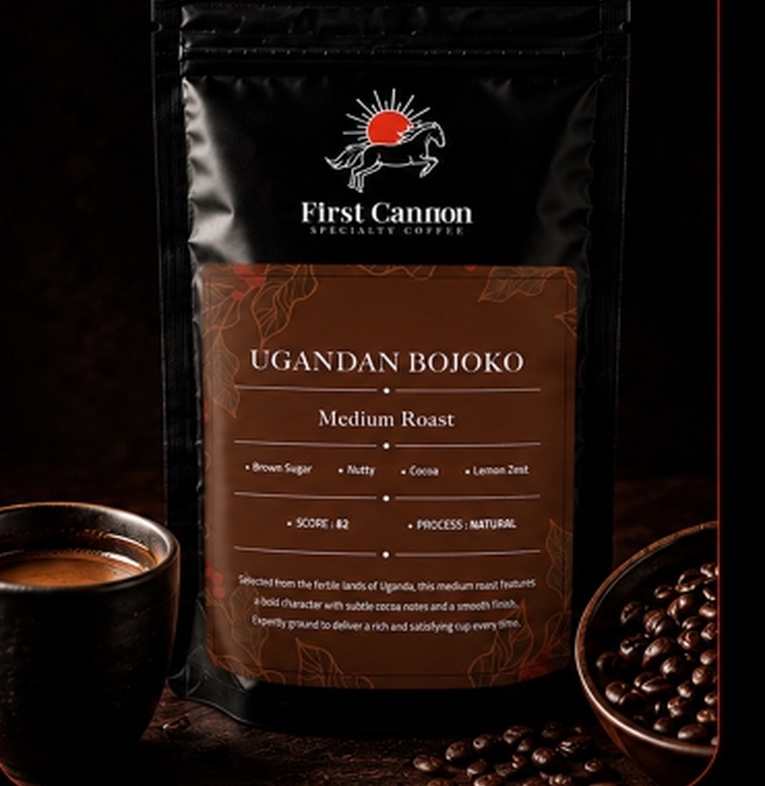First Cannon Ugandan Bojoko Medium Roast Package