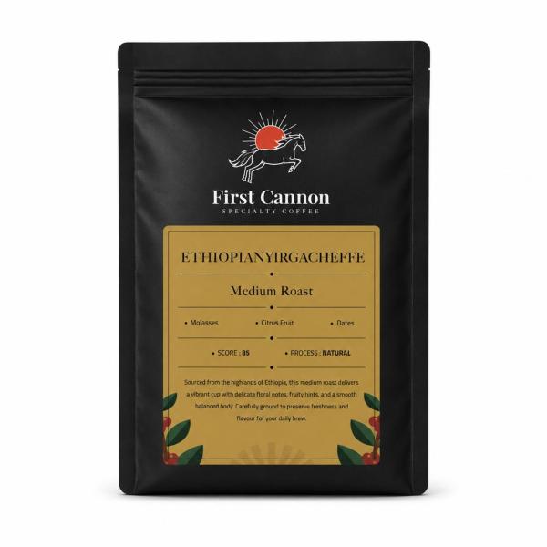 250 g Ethiopian Yirgacheffe Coffee Beans