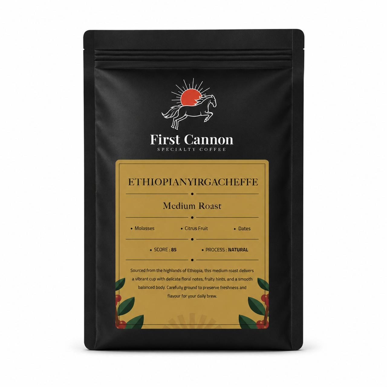 250 g Ethiopian Yirgacheffe Coffee Beans