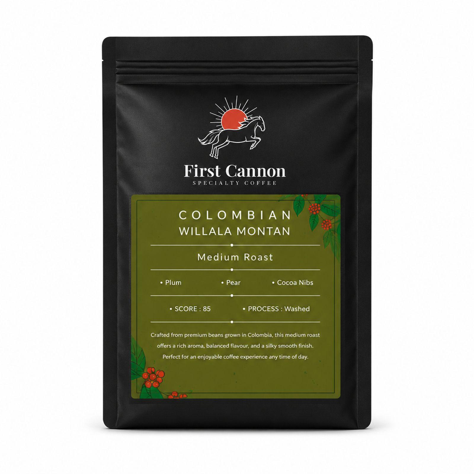 250 g Colombian Wlilla La MontanaCoffee Beans
